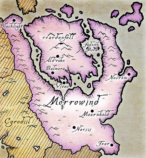 Elder Scrolls III: Morrowind, The - Роковая гора